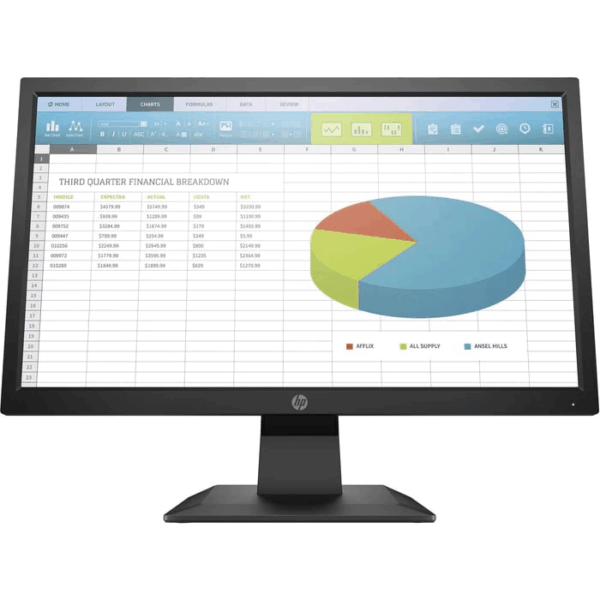 HP P204 19.5-inch HD+ Monitor (5RD65AS)(1)
