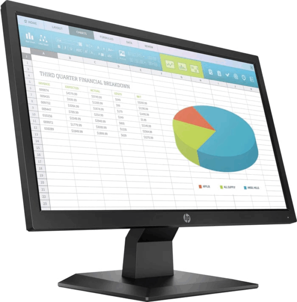 HP P204 19.5-inch HD+ Monitor (5RD65AS)(3)